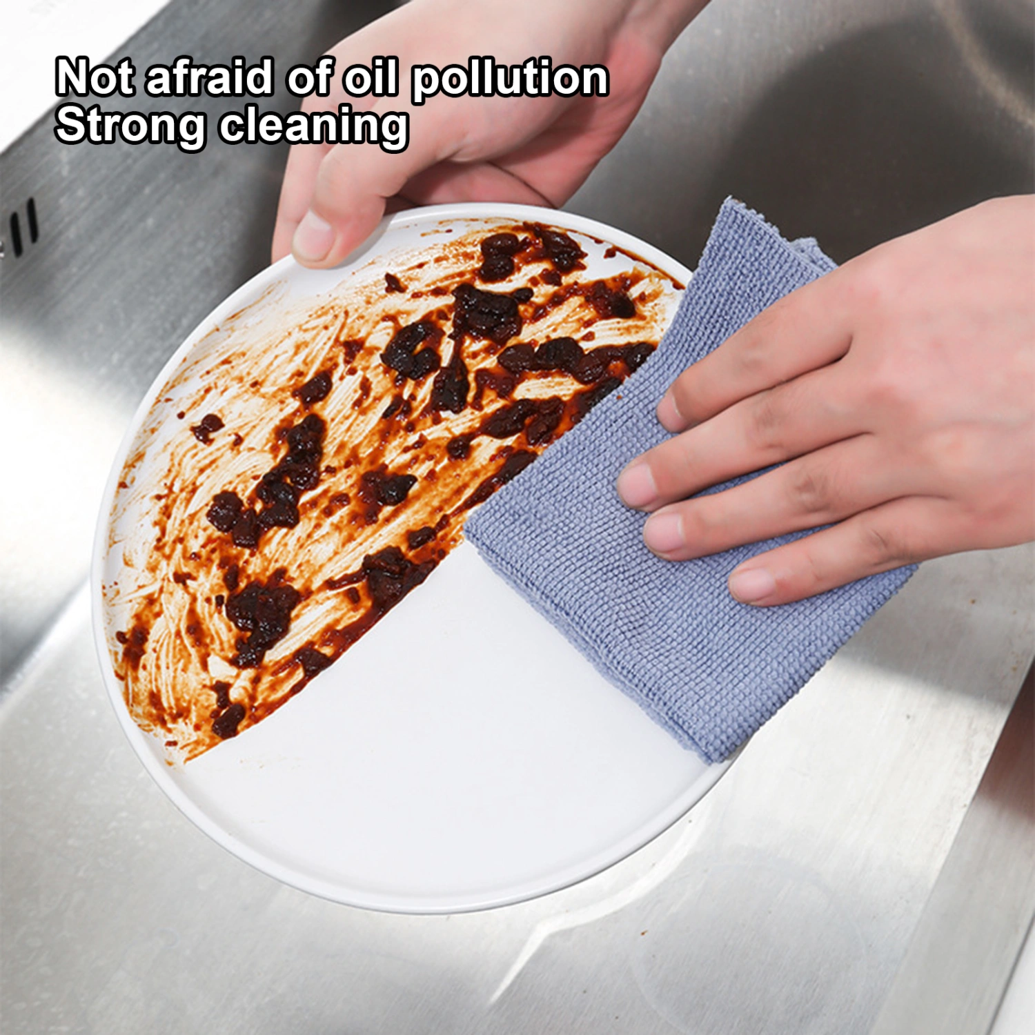 20Pcs/Box Dish Towel Extractable Design Reusable Super Absorbent Easy Access Dry Wet Use Deeply Cleaning Microfiber Dish Cleaning Rag Lazy Paper Towel Kitchen Accessories
