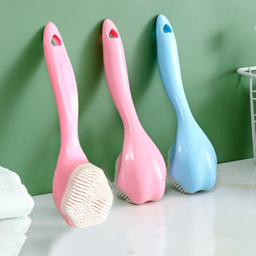 Nano Cleaning Brush Multifunctional Soft Trendy Eco-friendly Cat Paw Bowl Cleaning Bright Color Long Handle Dishwashing Brush Cleaning Tool