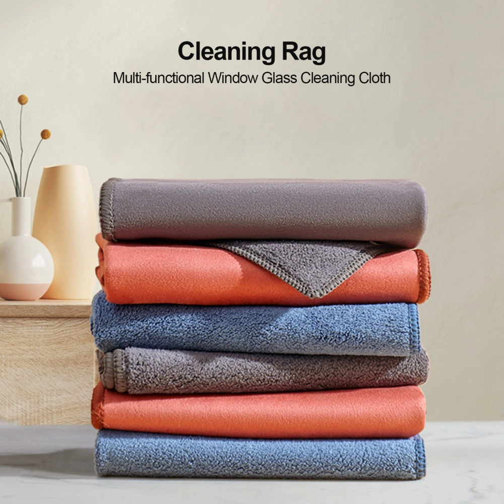 Cleaning Rag Good Water Absorption No Watermark Stain Removal Superfine Fiber Multi-functional Glass Cleaning Cloth Household Supply