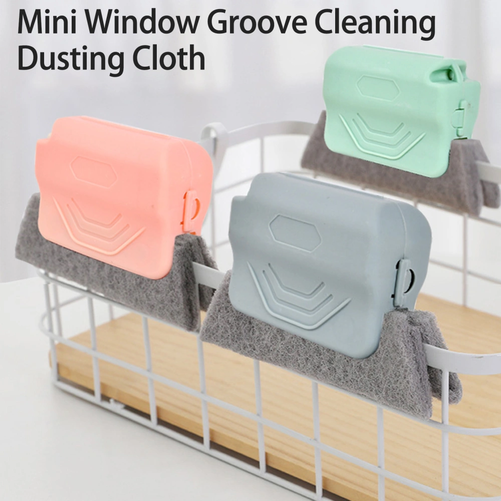 Cleaning Brush Multifunctional Deep Cleaning Ergonomic Grip Mini Window Groove Cleaning Dusting Cloth Home Supplies