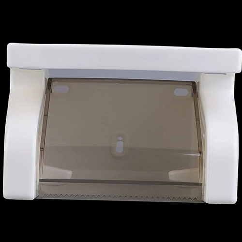 Wall Mounted Plastic Waterproof Toilet Bathroom Tool Roll Paper Tissue Holder