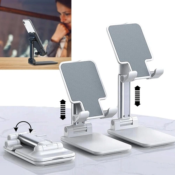 High Quality Metal Desktop Tablet Holder Table Cell Foldable Extend Support Desk Mobile Adjustable Phone Holder Stand