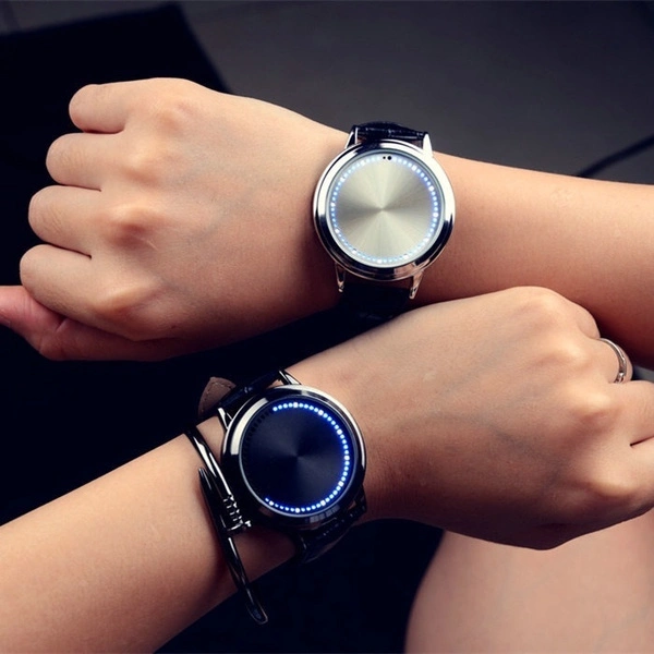 Luminous Luminous Fluorescent Watches Personality Trendy Simple Male Watch Student Girl Harajuku Electronic Watches