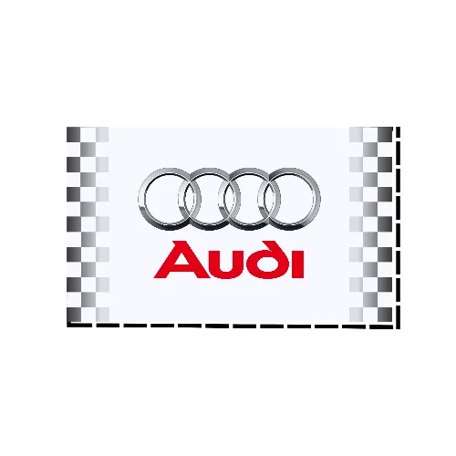 #8 audi flag 3x5ft