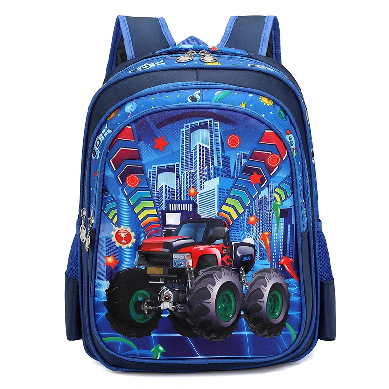 Children's Cartoon Backpack Car Kindergarten