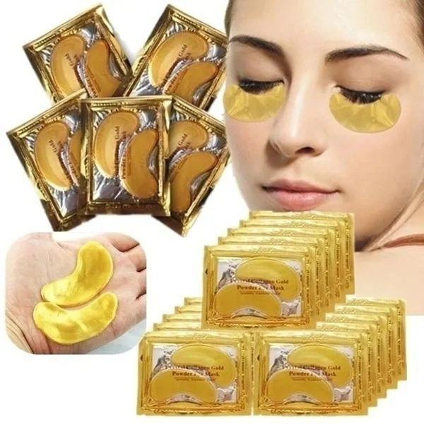 Golden eye mask wrinkles and Periorbital dark circles eye beauty cosmetics