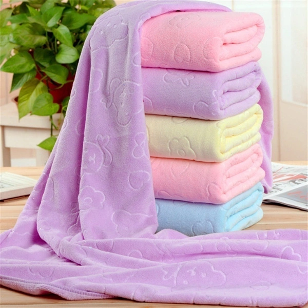 Microfiber Quick-dry Towel Bear Cartoon Bath Towels Cotton soft Dry Towels Kitchen Clean Absorbent Towels