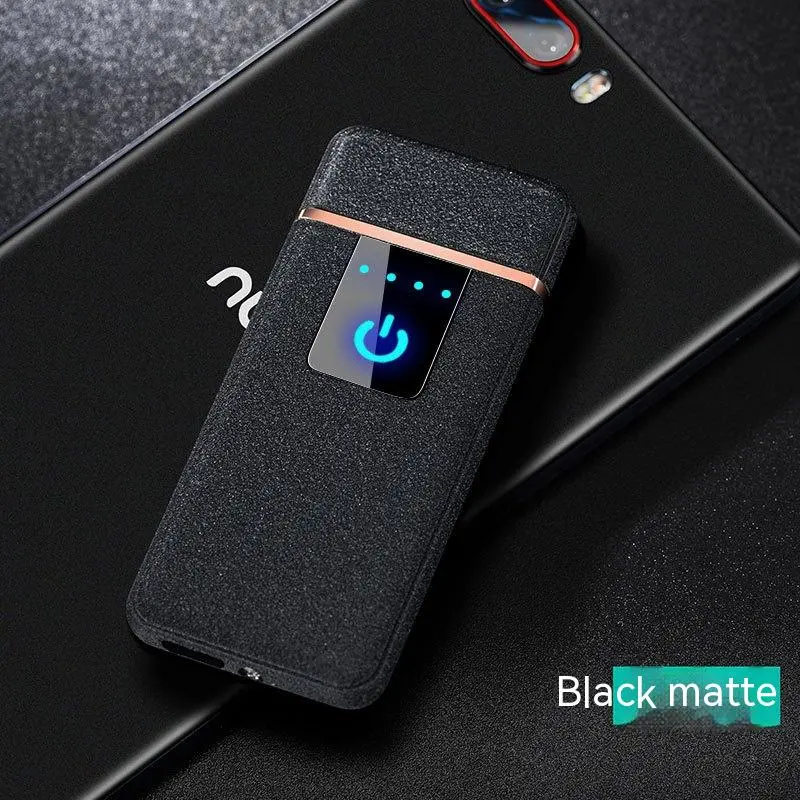 Windproof Touch Sensing USB Charging Cigarette Lighter