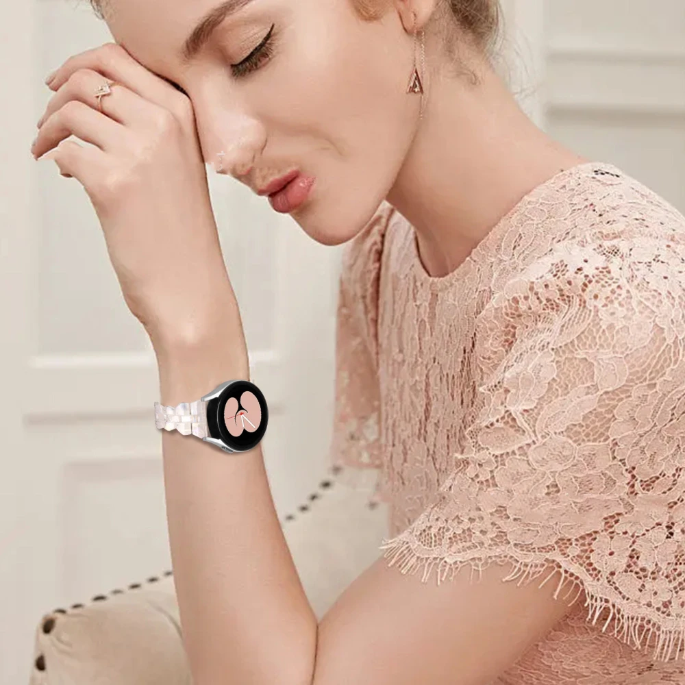 Home Fashion Simple Diamond Resin Strap