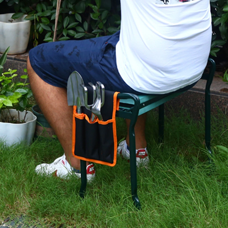 Garden Kneeling Stool Non-slip Garden Kneeling Chair With Tool Kit Folding Stool