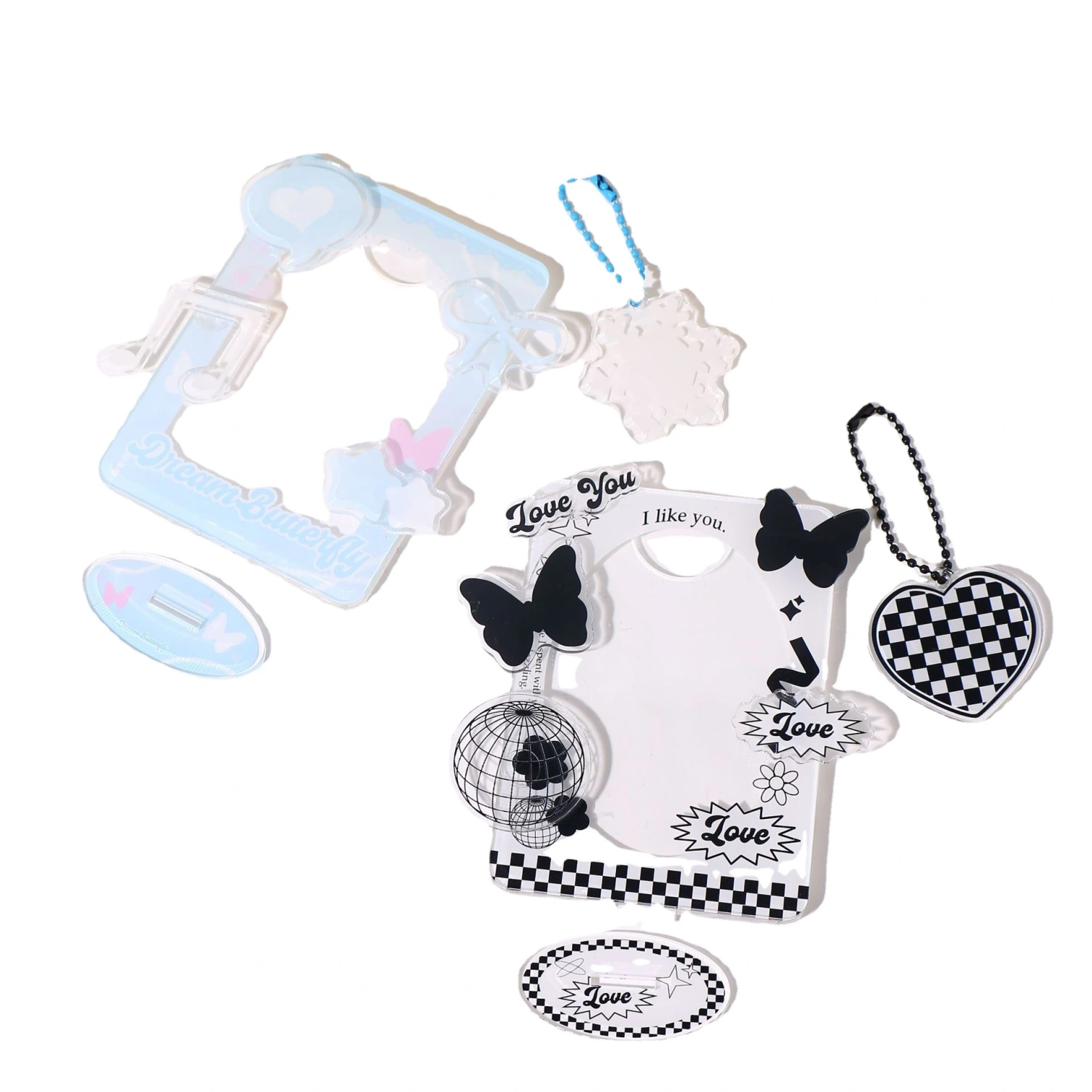 Mini Truck Display Stand Standee Card Protection Card Holder