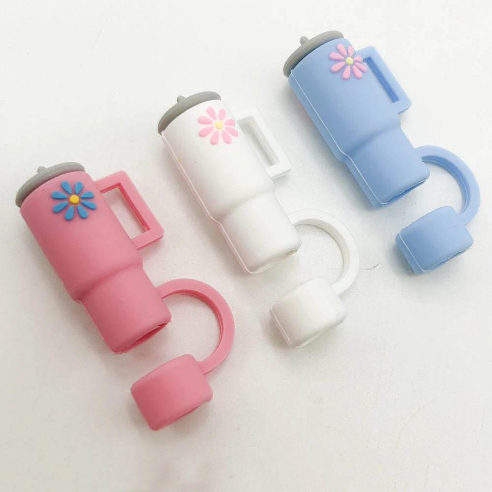 Outdoor Cup Lid Straw Cap Silicone Anti-plug Accessories