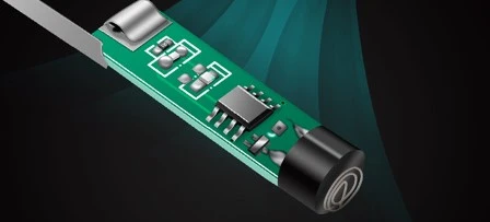 High Brightness Colored Light Two Handed Measuring Pen Dedicated Induction