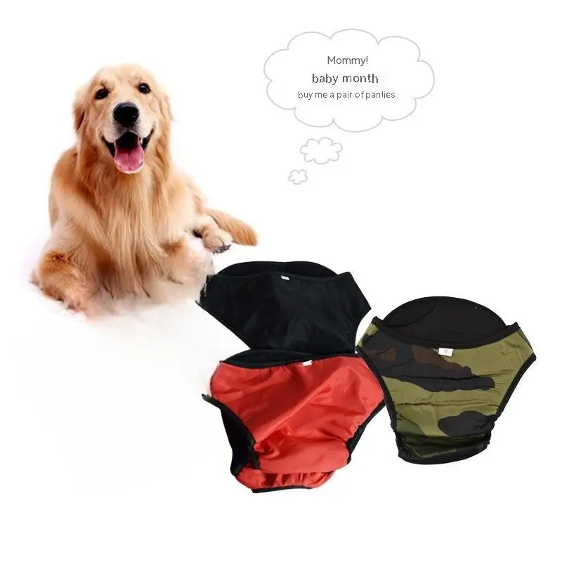 Pet Big Dog Menstrual Panties Menstrual Underwear Anti-harassment Menstrual Panties Pet Dog Underwear