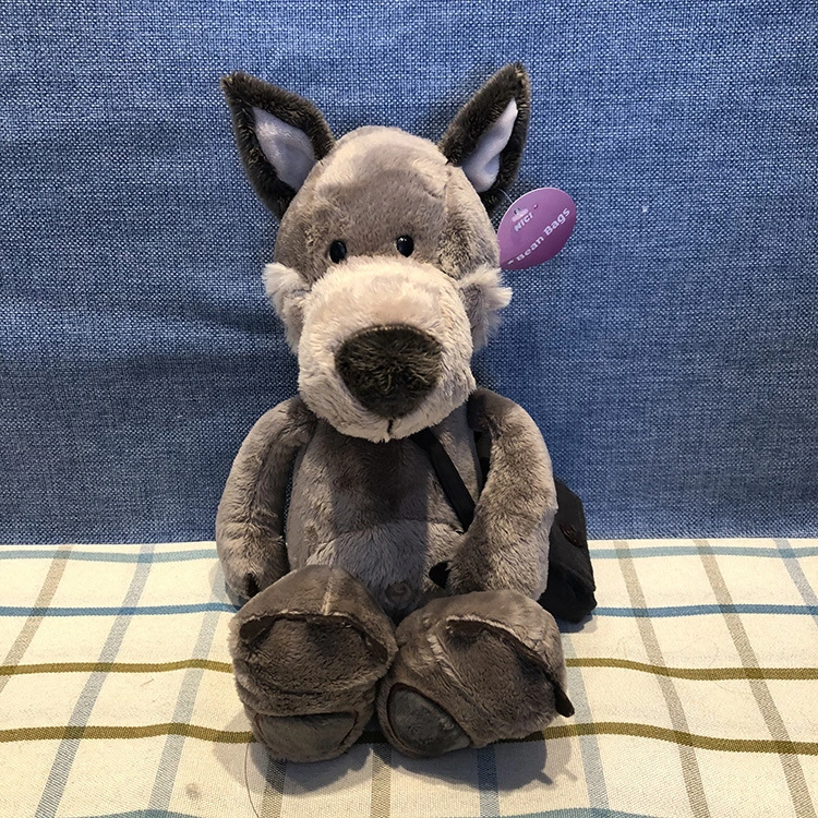 Cute Little Wolf Woody Plush Doll