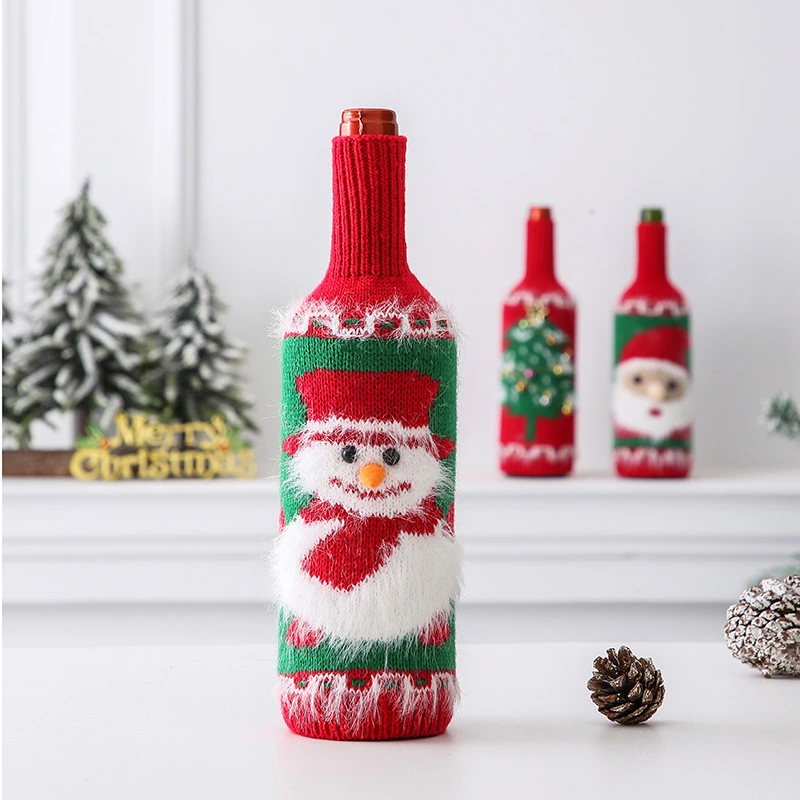 Christmas Decoration Bottle Cover Domestic Ornaments