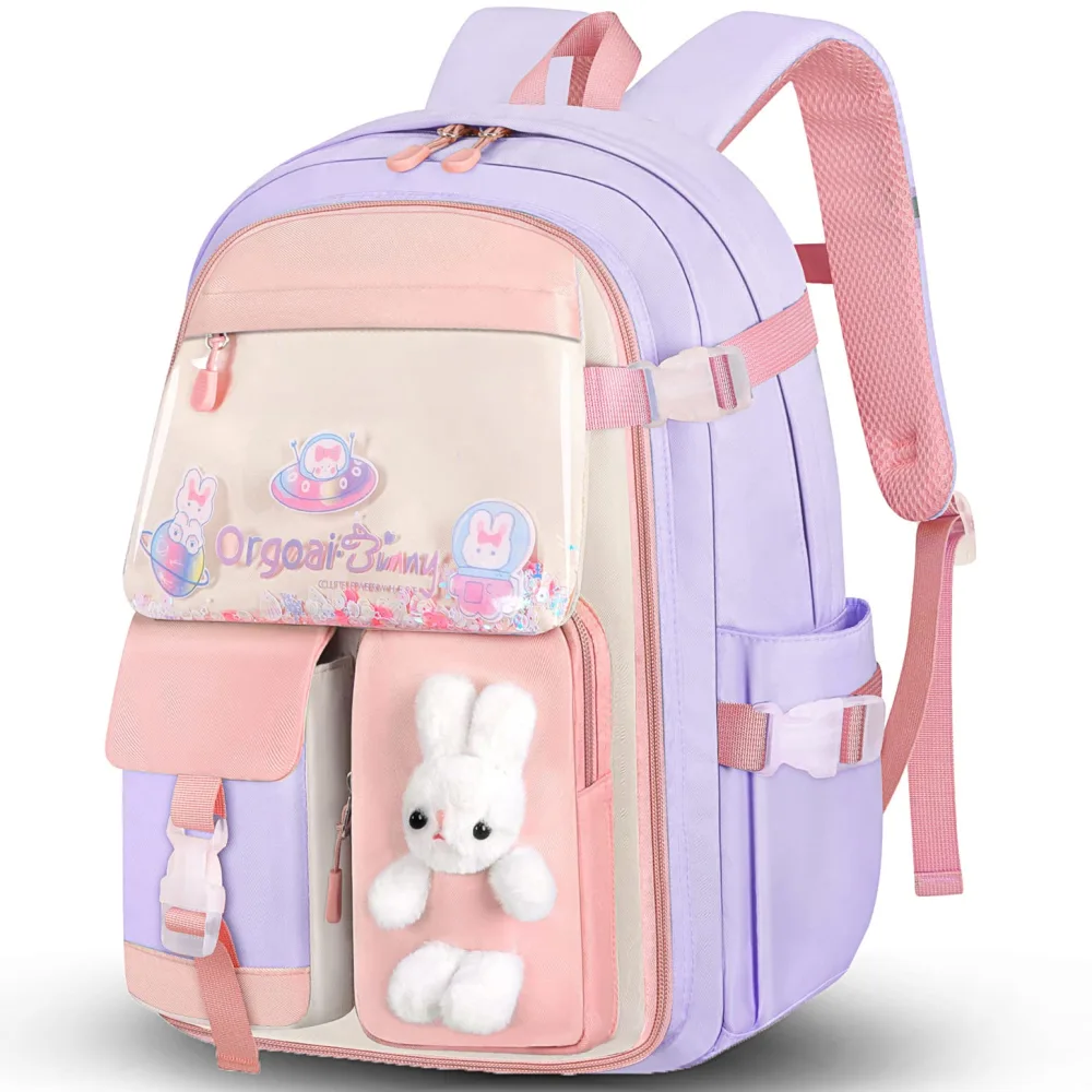 Backpack for Girls, Kids School Bags Elementary Waterproof