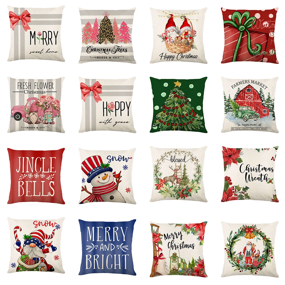 Modern Minimalist Christmas Pillow Cover