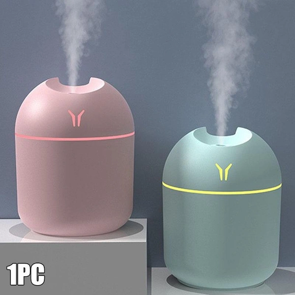 1PC 250ML Mini Air Humidifier Aroma Essential Oil Diffuser Home Car USB Mist Maker with LED Night Lamp