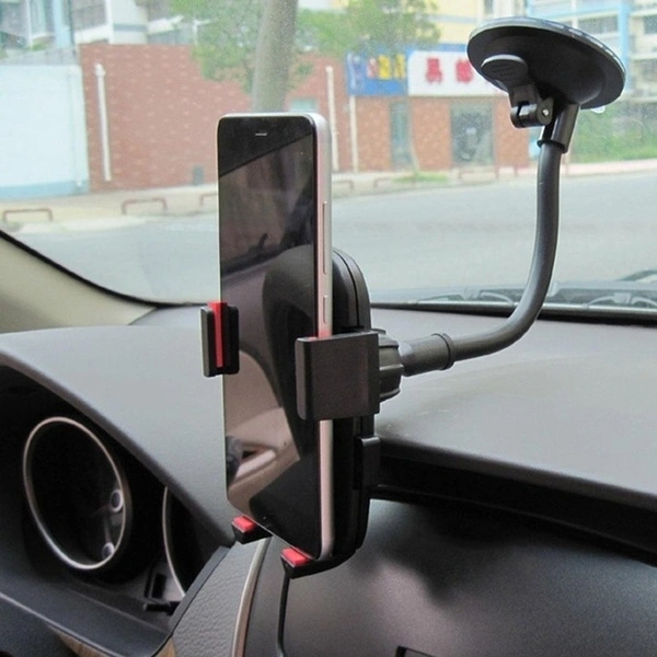 Flexible Long Arm 360 Degree Rotation Car Mount Mobile Phone Holder for Your Mobile Phone Stand