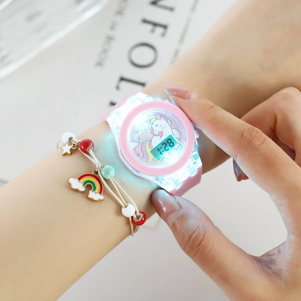 Cartoon Children's Quartz Wristwatch Dinosaur Unic0rn Hero Cartoon Watch Boy and Girl Gift Kids Watch Quartz