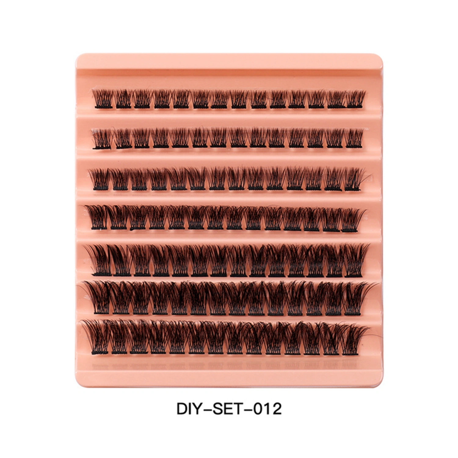 False Eyelash Extensions, Thick Long Wispy Lashes Eyelash Clusters C Curl Eye Makeup Cosmetics