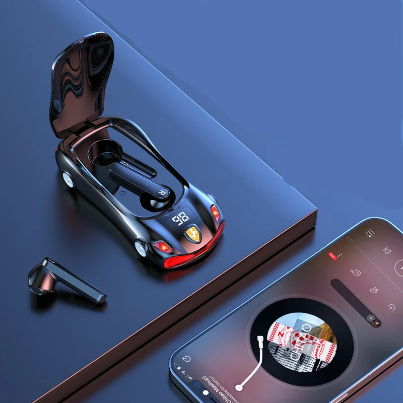 Sports car cool shape wireless bluetooth headset