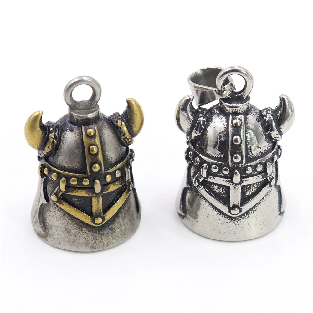 Personality Viking Helmet Bell Advanced Design Sense Domineering