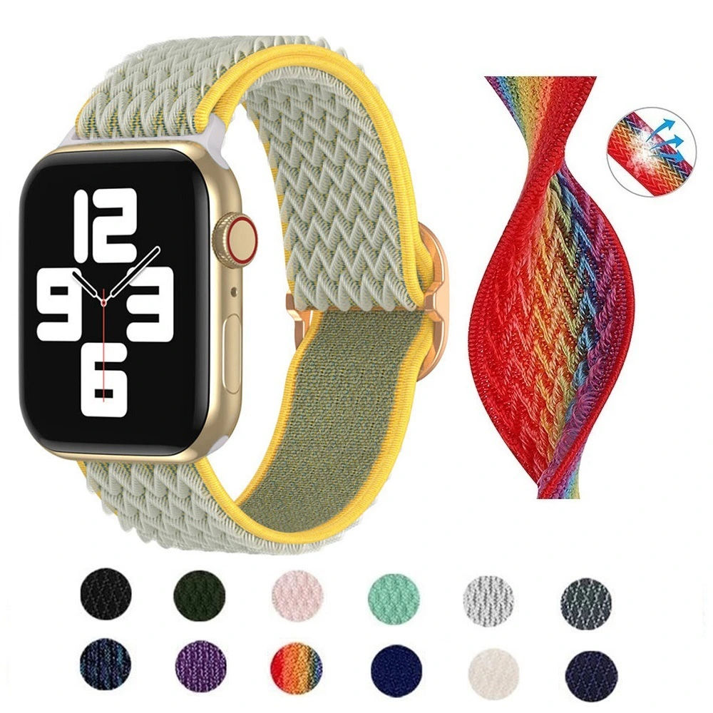 Applicable Watch Elastic Woven Nylon Watchband