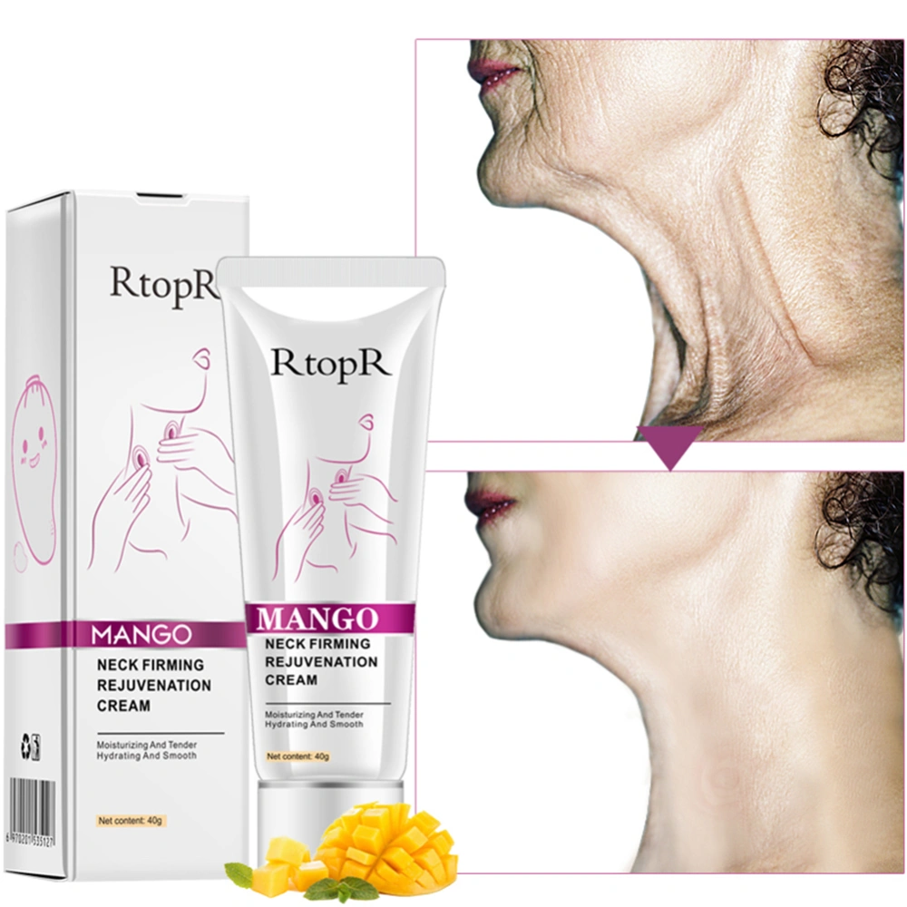 RtopR Mang-o Neck Firming Rejuvenation Cream Anti-wrinkle Moisturizing Paste