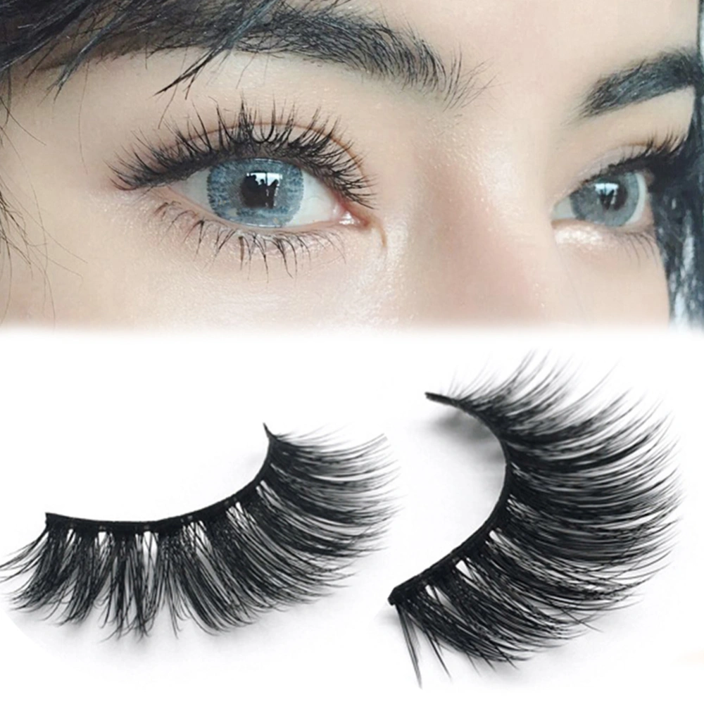 5 Pairs 3D Imitated Mink Fur False Eyelashes Handmade Thick Long Lash Eye Makeup