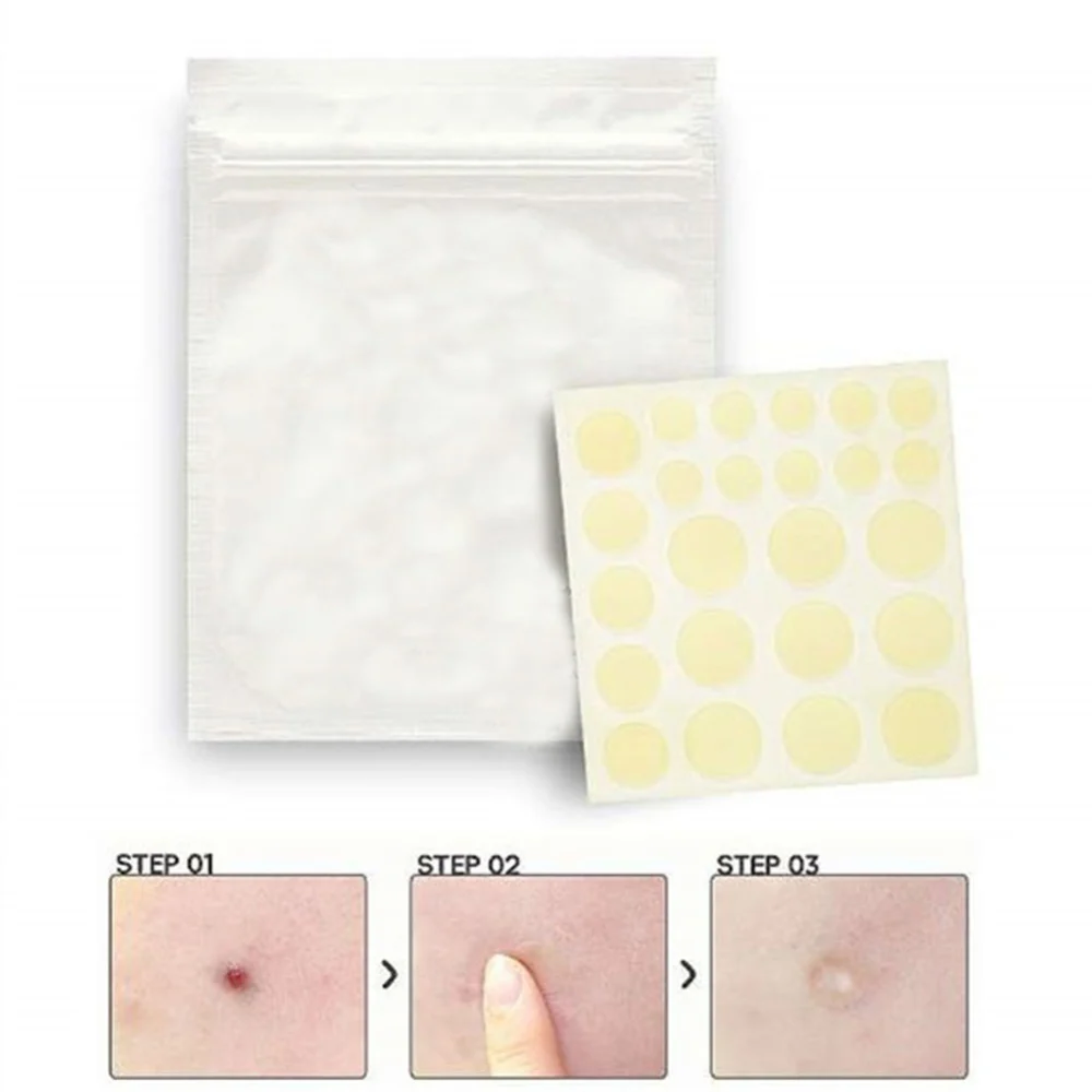 24 Patches Face Skin Care Anti Acne Pimple Treatment Blemish Remover Stickers