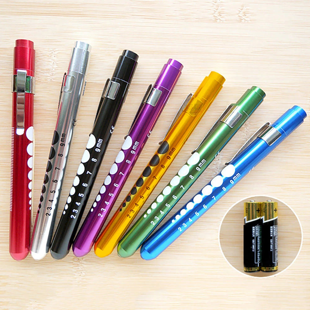 Pen Light Compact Design Easy to Carry Aluminium Alloy LED Pen Light for Nurses