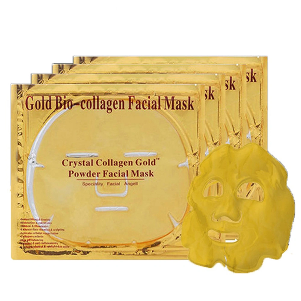 Golden Bio Collagen Facial Sheet Mask Hydrating Oil Control Shrink Pore Cosmetic