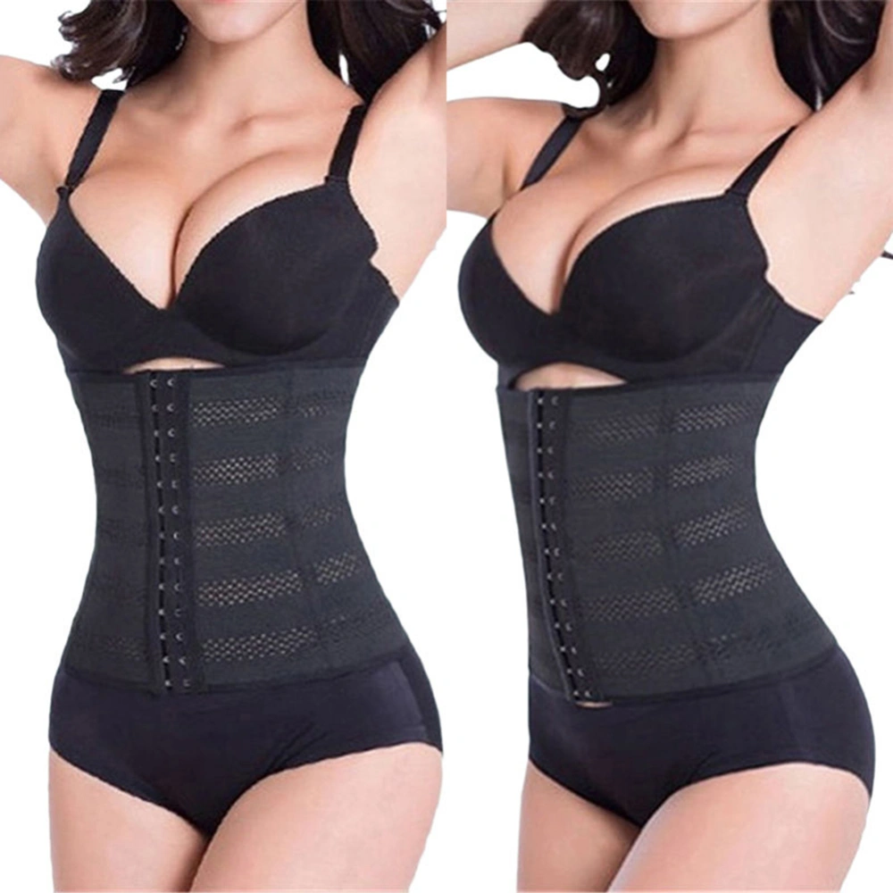 Women\'s 4 Steel Bones Body Shaper Waist Trainer Cincher Underbust Shapewear