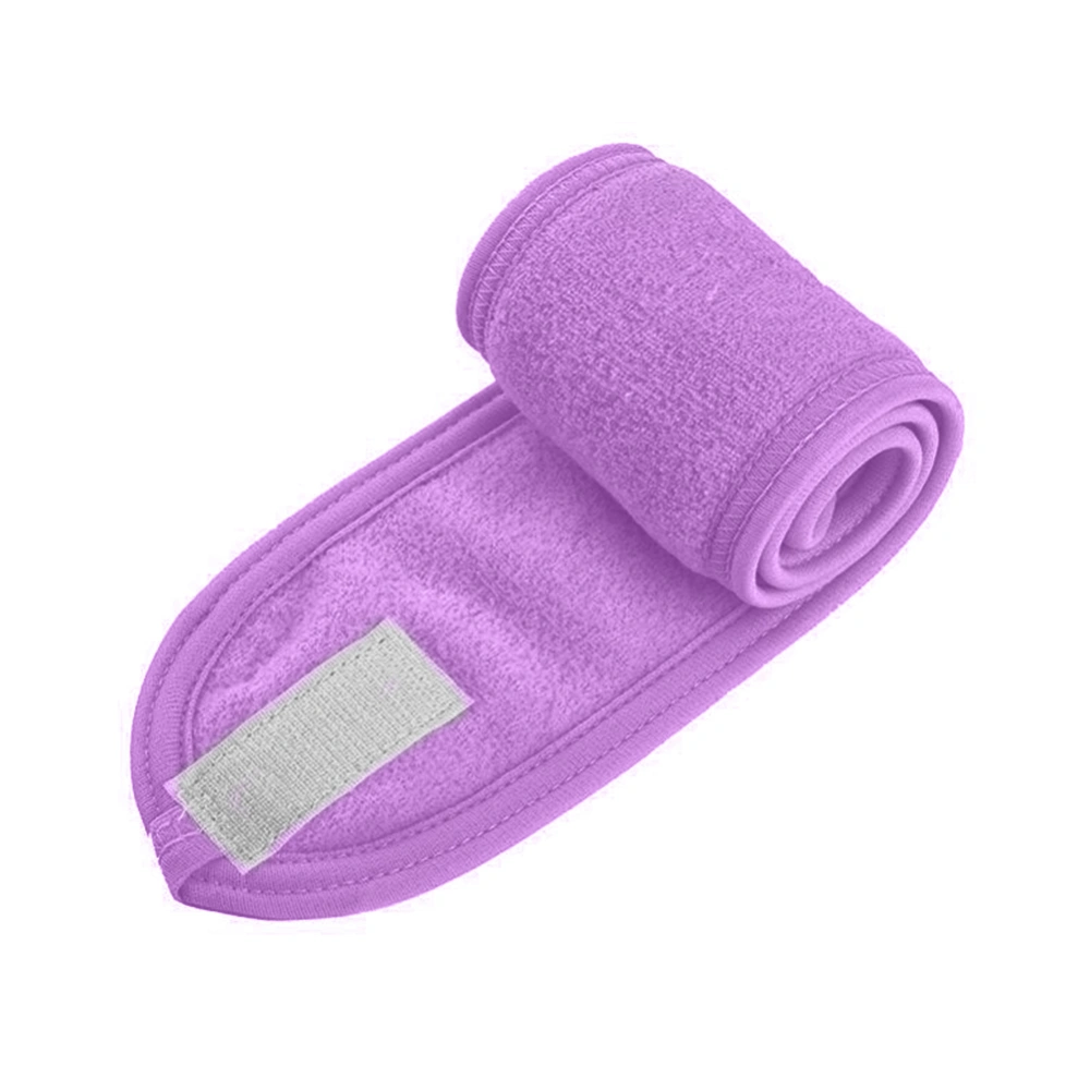 Stretchable Washable Spa Sweat Headband Makeup Hair Wrap Face Wash Head Towel