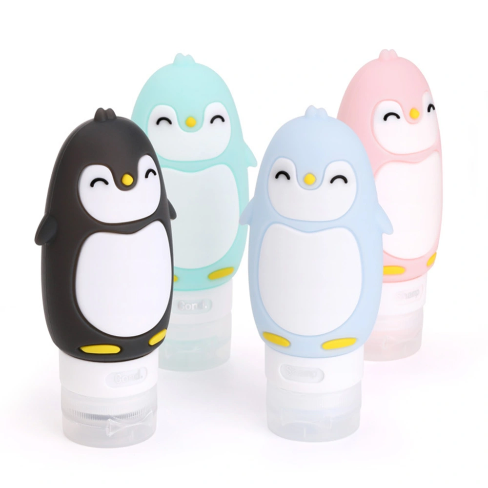 Cartoon Monster Bear Penguin Duck Travel Bottle Mini Toiletry Storage Container