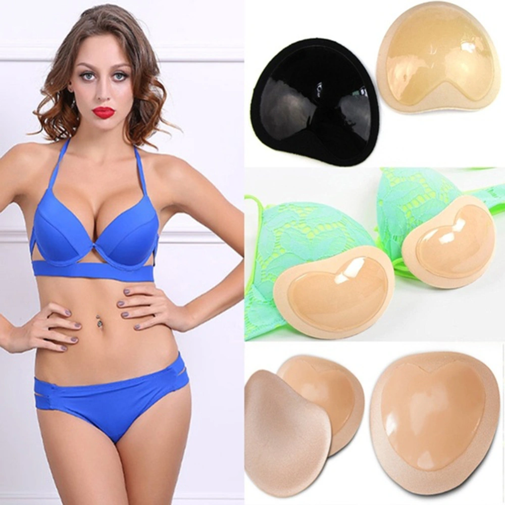 2Pcs Women Self-adhesive Invisible Bra Pad Underwear Breast Enhancer Nipper Cover