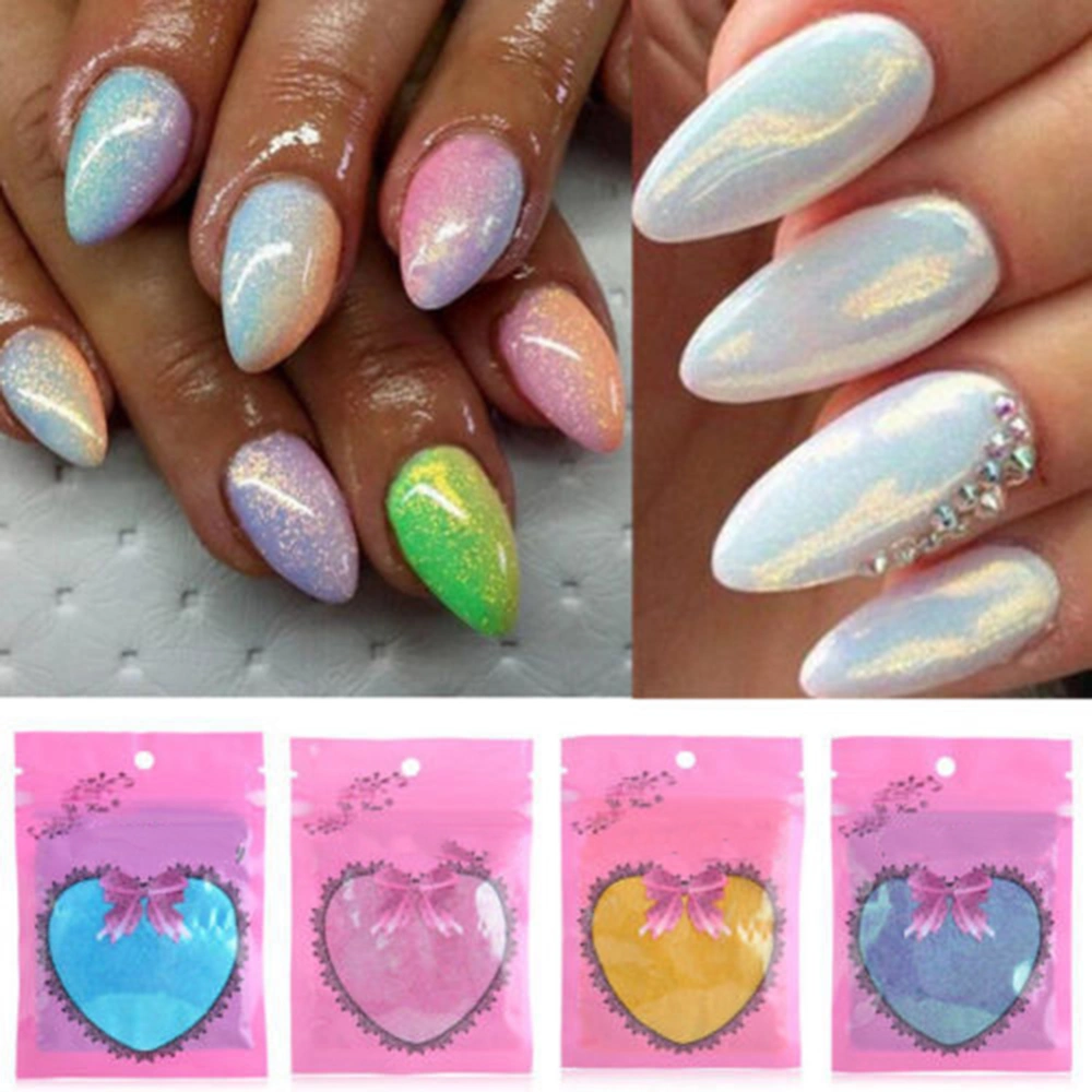 Fashion Glitter Nail Art Mermaid Powder Dust DIY Nail Tip Manicure Decoration