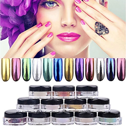 Women Beauty Fashion Shinning Mirror Chrome Effect Nail Art Dust Glitter Powder