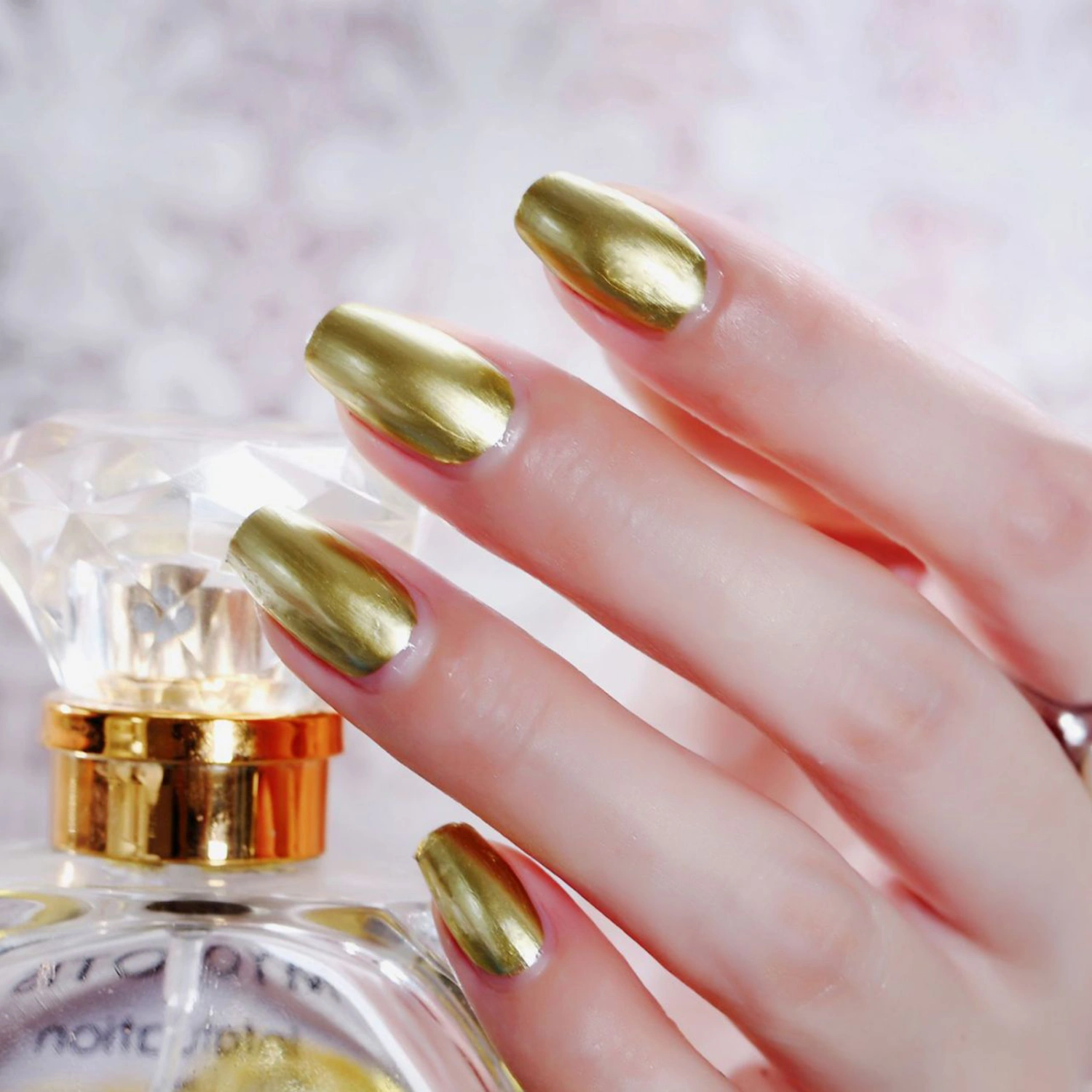 20ml Nail Polish Metallic Mirror Effect Lasting Nail Decor Quick Drying Makeup Tools for Daily Life