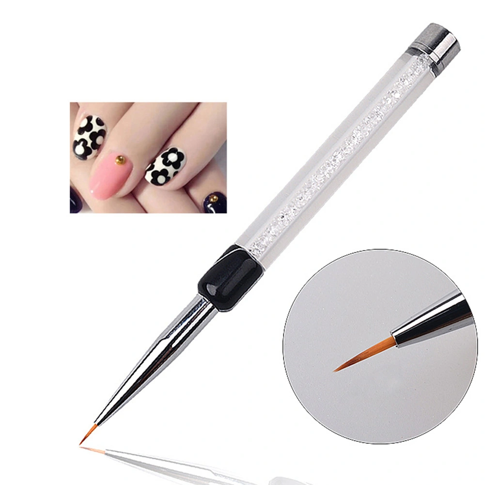 Nail Art Brush 7mm 14mm UV Gel Polish Painting Drawing Line Pen Liner Tool DIY