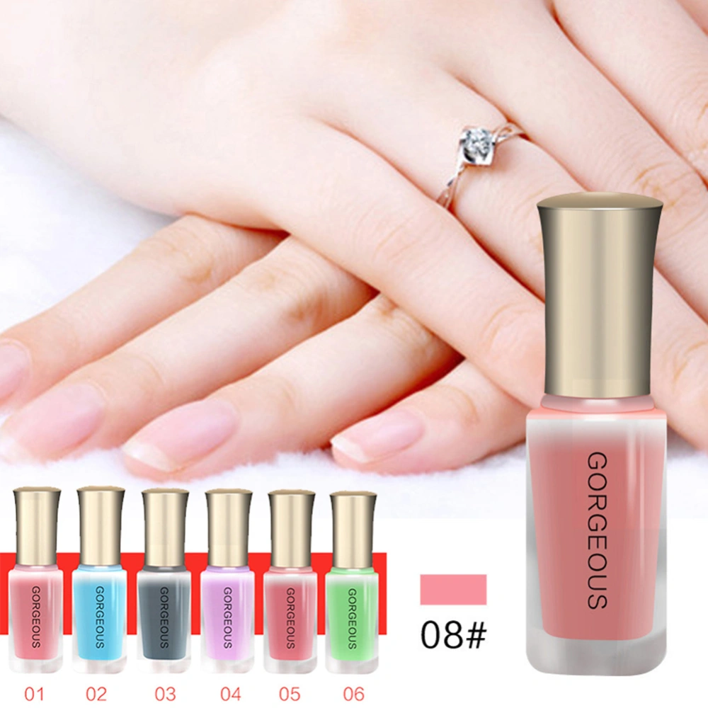 10ml Candy Color Translucent Quick Drying Nail Varnish Polish Manicure Art Tool