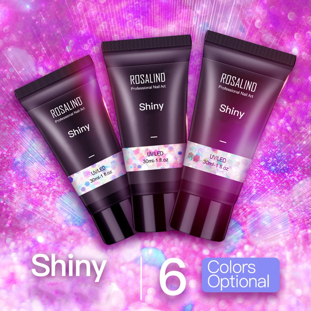 ROSALIND 30ml Shiny Nail Art Design Extension UV Polish Tip Glue Manicure Gel