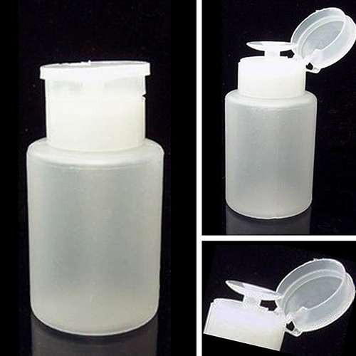 UV Gel Polish Remover Cleaner Acetone Water Storage Empty Bottle Nail Art Supplies