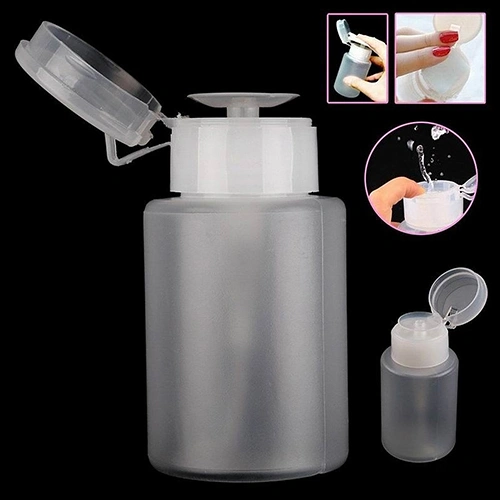 UV Gel Polish Remover Cleaner Acetone Water Storage Empty Bottle Nail Art Supplies