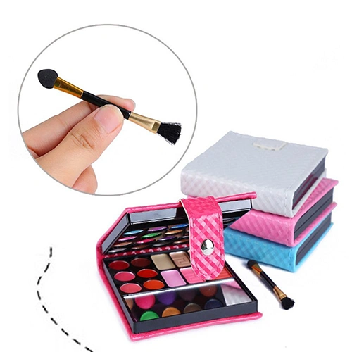 32 Colors Professional Eyeshadow Shimmers Palette Cosmetic Brush Makeup Set