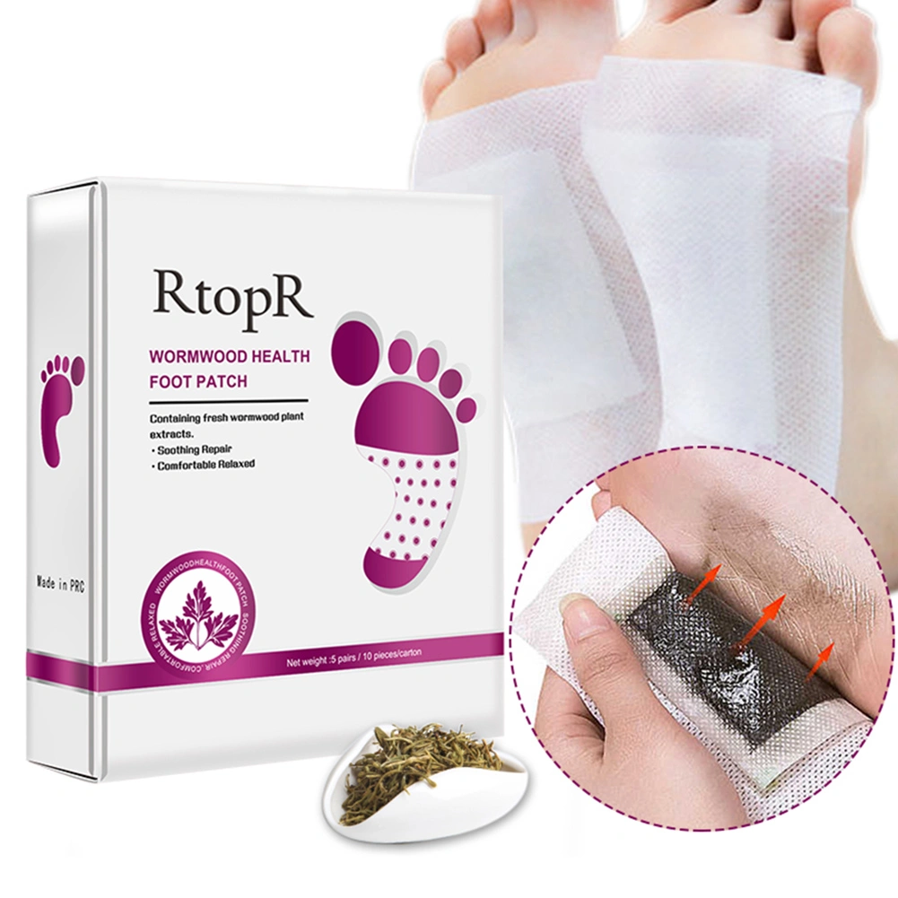 10Pcs Detox Foot Patches Stickers Sleep Improving Weight Loss Adhesive Pads