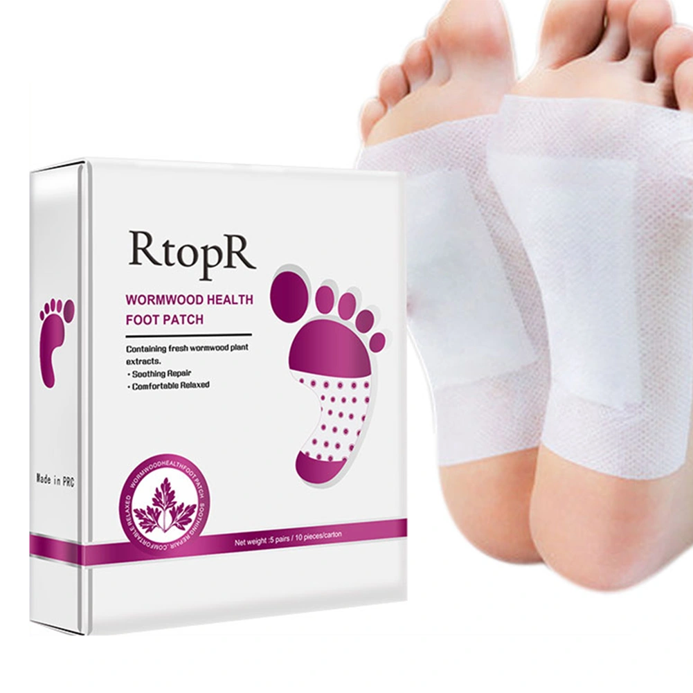 10Pcs Detox Foot Patches Stickers Sleep Improving Weight Loss Adhesive Pads