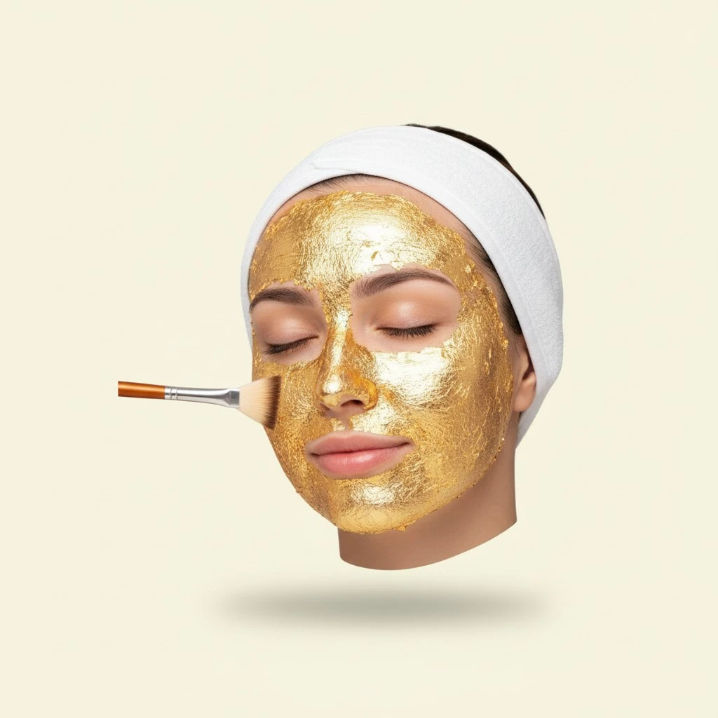 10 Sheet 24K Gold Leaf Leaves Foil for Edible Food Gilding Facial Beauty Spa